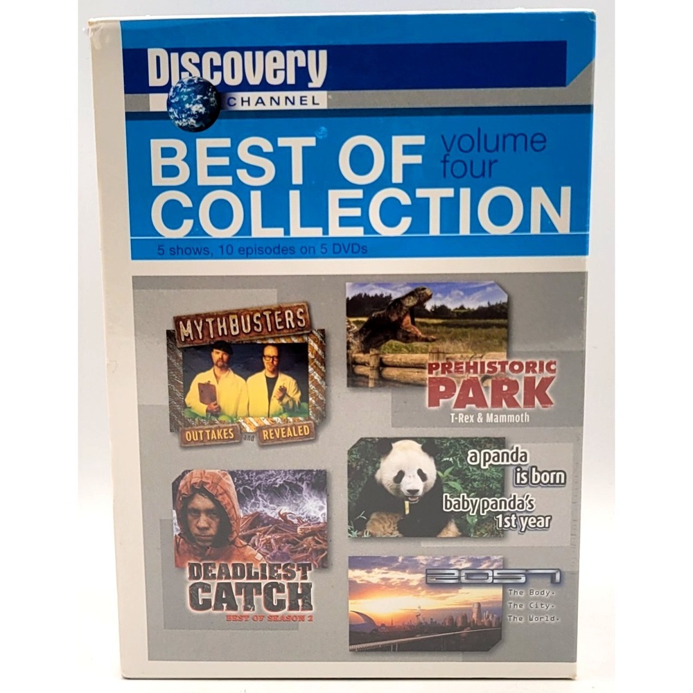Discovery Channel Best of Collection Vol. 4 (5 DVD Set) FACTORY SEALED NEW